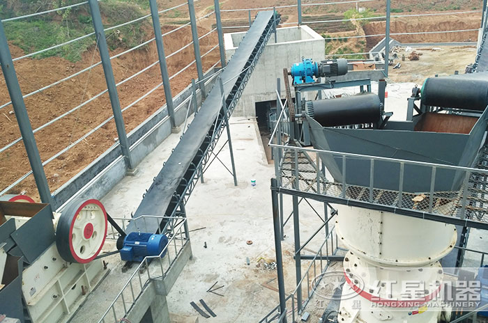 破碎加工現場圖片實拍