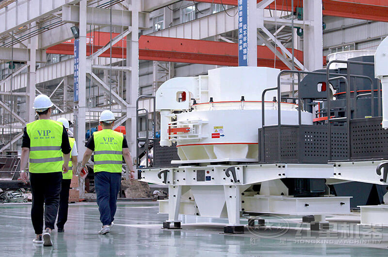 VSI制砂機設備生產車間