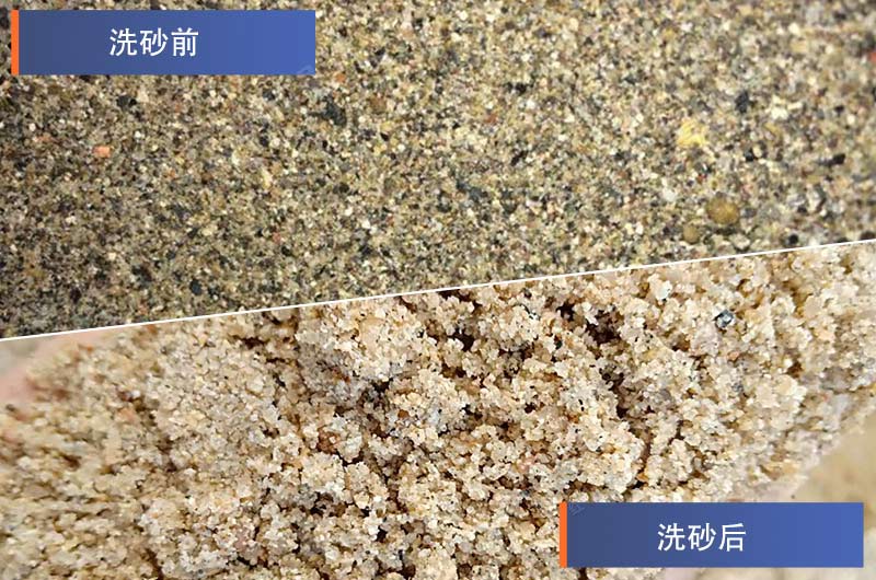 洗砂提高產品質量