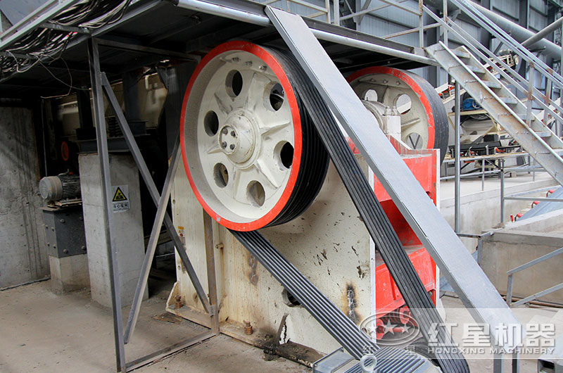 破碎生產現場實拍