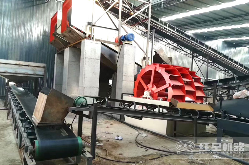 洗砂現場高清實拍圖