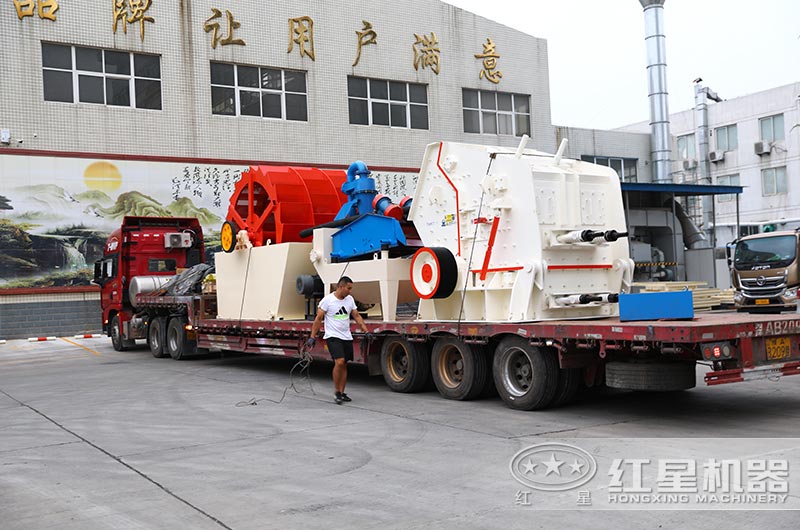 全套制砂生產設備發貨現場