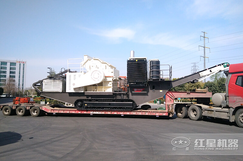 移動制砂設備發貨現場