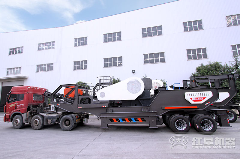 移動混凝土破碎設備發貨