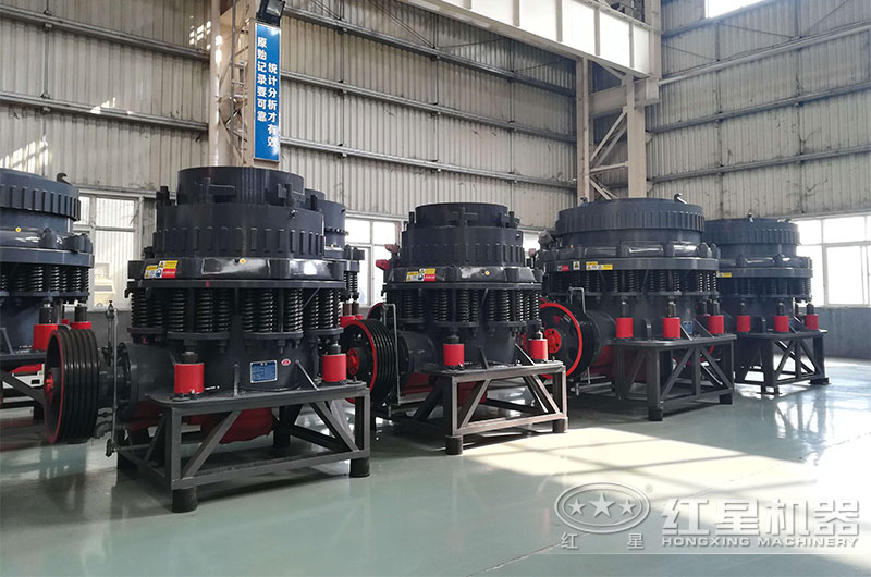 15萬預算可帶走紅星復合型圓錐石頭破碎機