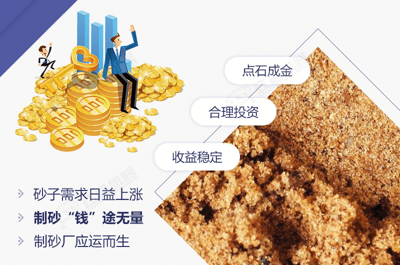 機(jī)制砂投資前景廣闊，利潤(rùn)高