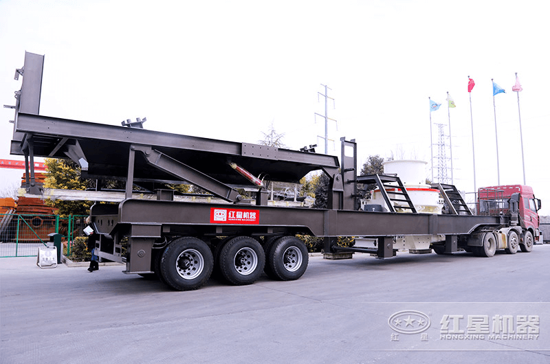 移動制砂機發貨現場——市場需求大