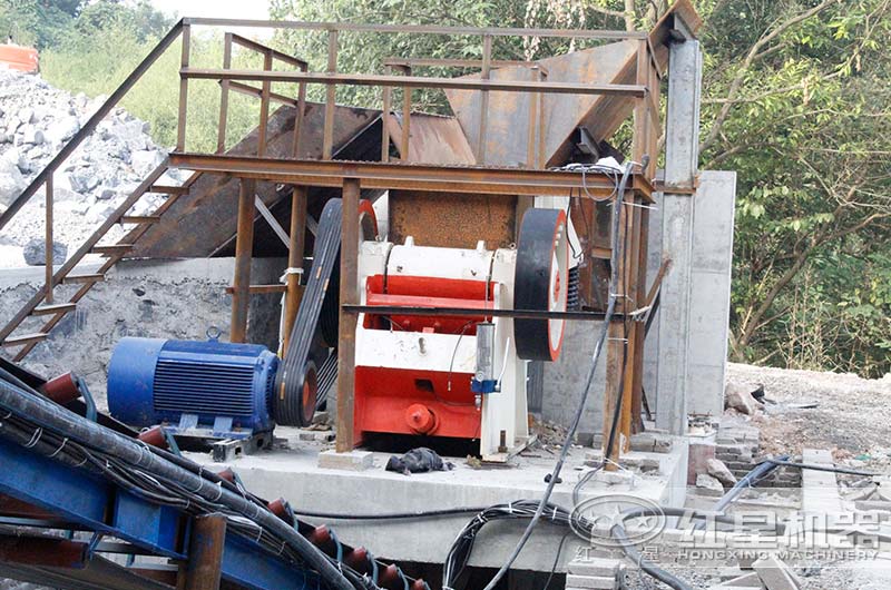 河南石灰石破碎生產線-顎破