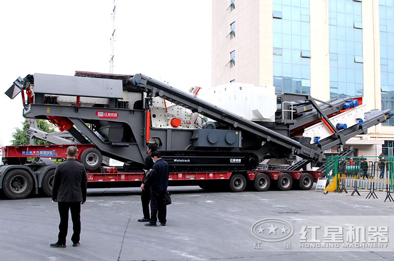 移動式石子破碎機優勢多，隨投資高但收益翻倍