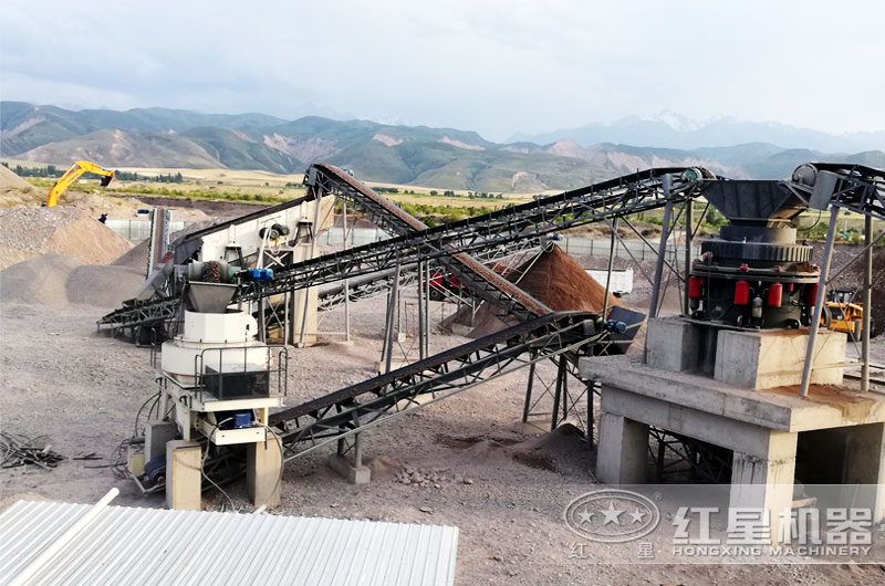 細碎破碎機作業現場