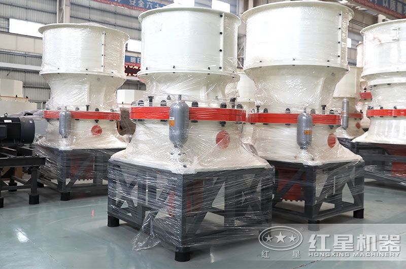 每小時產200噸石子的單缸圓錐機